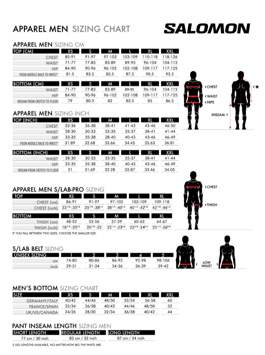 Smart Travel Thailand SIZE GUIDE